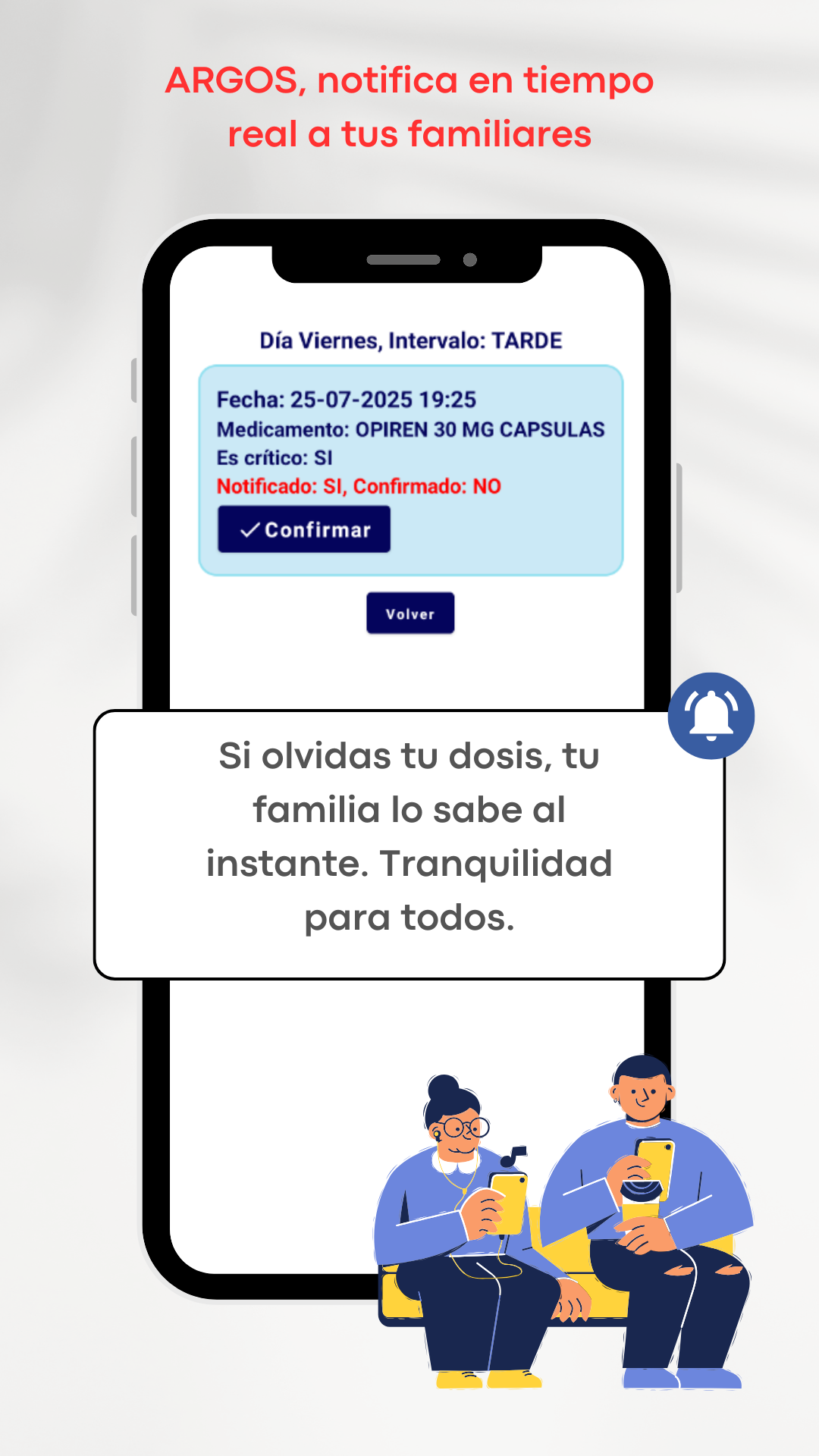 como saber cuando mi padre se toma la medicación